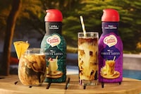 Tropical Vacation Coffee Creamers Image 1