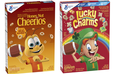 Football-Themed Cereal Packaging