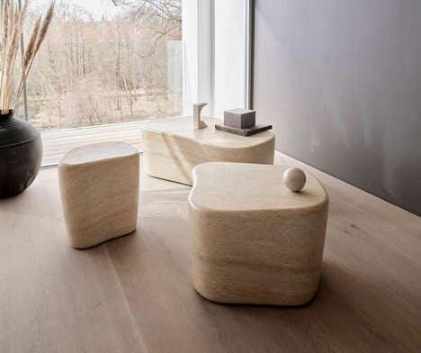 Childhood-Inspired Sculptural Tables