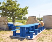 Rammed Earth Furniture Installations Image 1