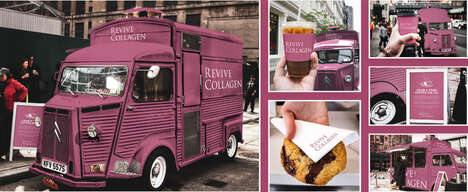 Mobile Collagen-Branded Trucks