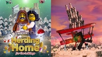Toy Brick-Made Festive Trailers Image 1