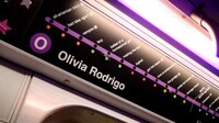Singer-Themed Transit Takeovers Image 1