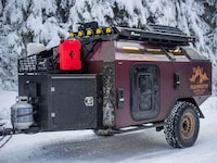 Rugged Weatherized Adventurous Trailers