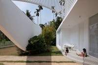 White Fabric-Style Facade Residences Image 2