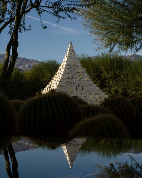 Artful Pyramid Installations