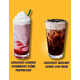 Layered Strawberry Puree Beverages Image 1