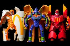 Transformable QSR Toy Packagings