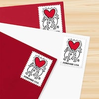 Nostalgic Art-Inspired Postal Stamps Image 3