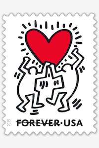 Nostalgic Art-Inspired Postal Stamps Image 4