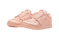 Chic Satin Pink Sneakers Image 2