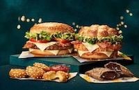 Festive British Burger Menus Image 1