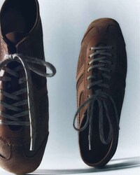Bold Suede Fashionable Sneakers Image 1