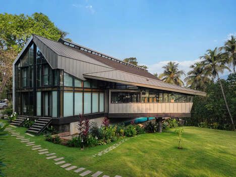 Sea-Facing Mass-Timber Houses