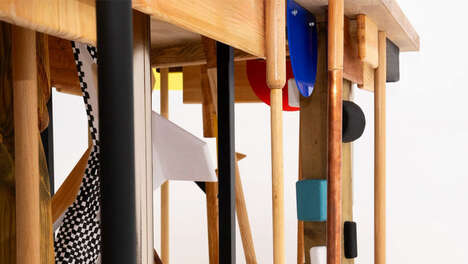 Unconventional Awkwardly Seated Tables: The Uncomfortable Table by ...