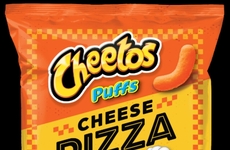 Puffed Pizza-Flavored Snacks