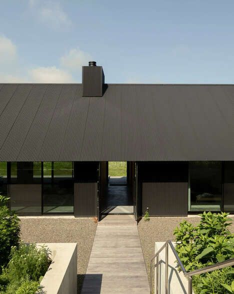 Corrugated Metal-Clad Residences