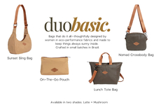 Eco-Conscious Gender-Neutral Bag Designs