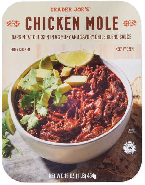 Frozen Chicken Mole Entrees