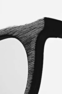 Textured Wood-Inspired Eyewear Image 3