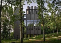 Funnelled Light Forested Spas