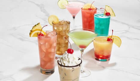 &lsquo;90s-Inspired Cocktail Menus