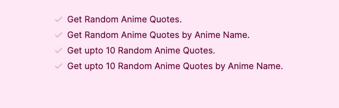 Anime Quote Generators