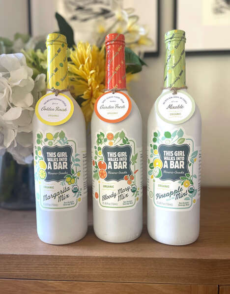 Organic Cocktail Mixer Lineups