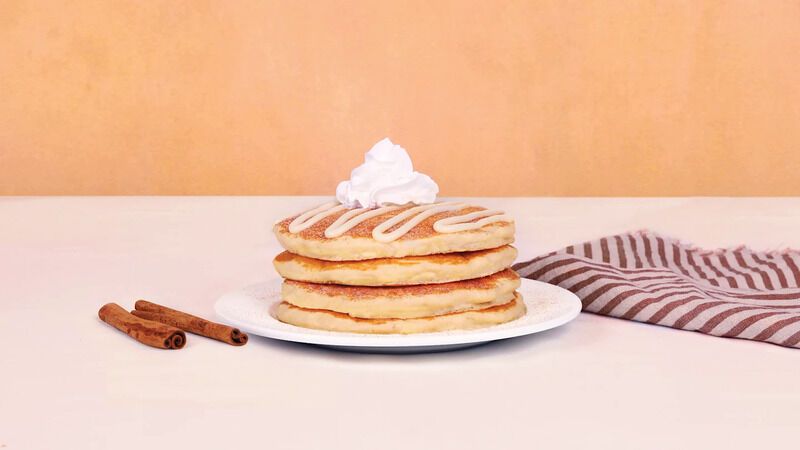 Cinnamon Cookie-Inspired Pancakes