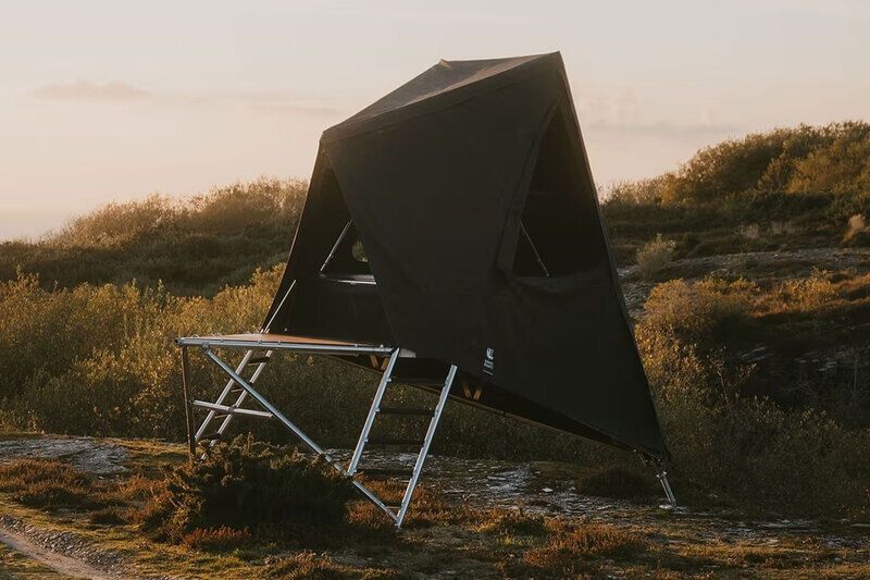 Lunar Lander-Inspired Tents