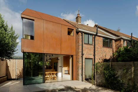 Corten Steel Home Extensions