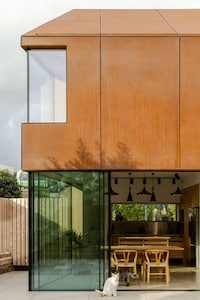 Corten Steel Home Extensions Image 2