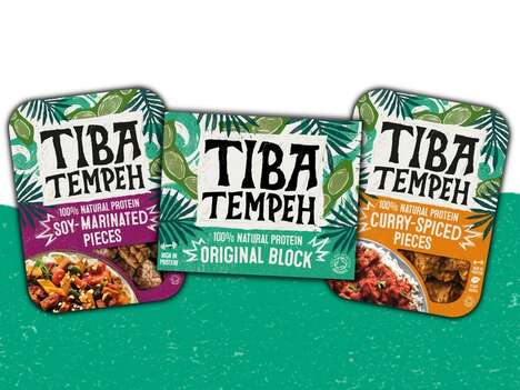 Versatile Protein Tempeh Products