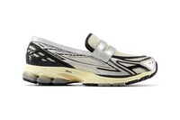 Silver-Accented Mesh Formal Sneakers Image 5
