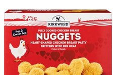 Heart-Shaped Chicken Nuggets