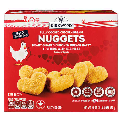 Heart-Shaped Chicken Nuggets