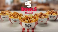 Chicken-Packed QSR Bowls Image 1