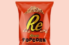 Candy-Covered Popcorn Snacks