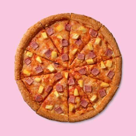 Plant-Based Hawaiian Pizzas