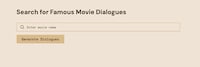 Cinematic Quote Generators