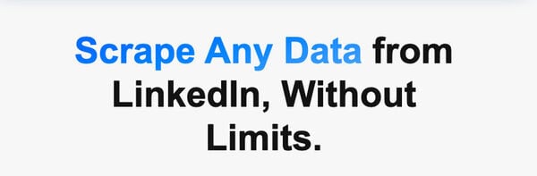 Linkedin Data Scrapers