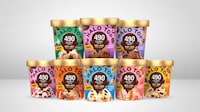 Topping-Packed Ice Cream Pints Image 1