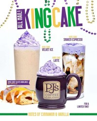 Mardi Gras Coffee Drinks Image 1