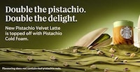 Pistachio-Flavored Cafe Drinks Image 1