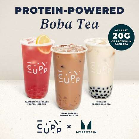 Protein-Packed Bubble Teas