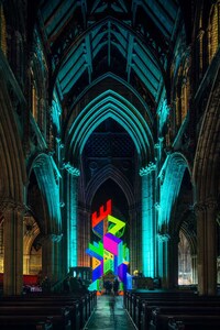 Neon Illuminated Art Installations Image 3