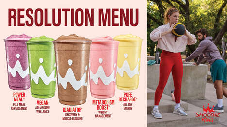 Health-Affirming Smoothie Menus