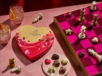 Opulent Heart-Shaped Chocolate Tins Image 2