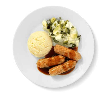 Plant-Based Retailer Cafeteria Sausages