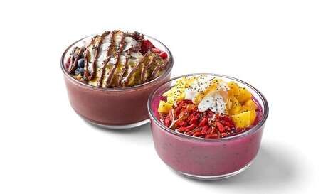 Tropical Wintertime Smoothie Bowls